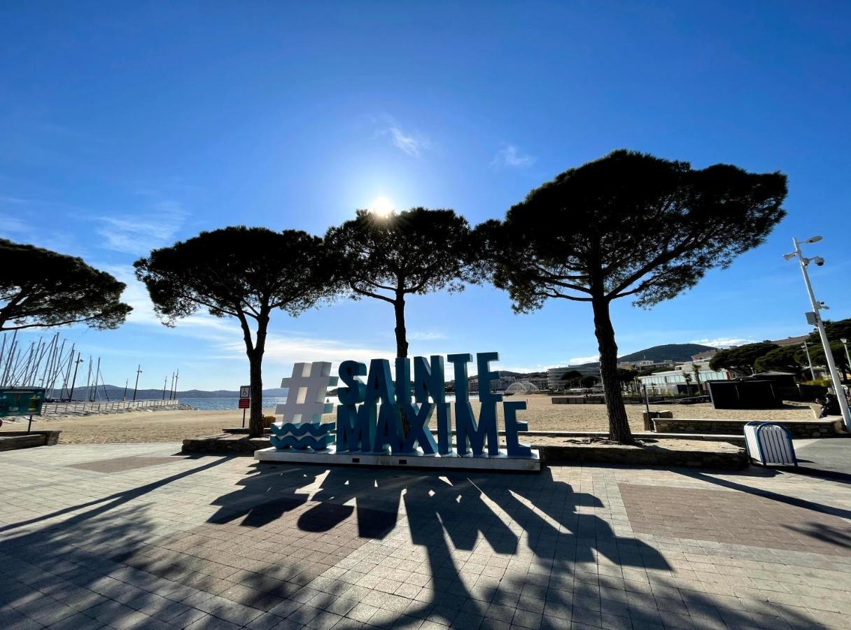 Appartement Sainte-Maxime, Plage De La Nartelle Ngoại thất bức ảnh